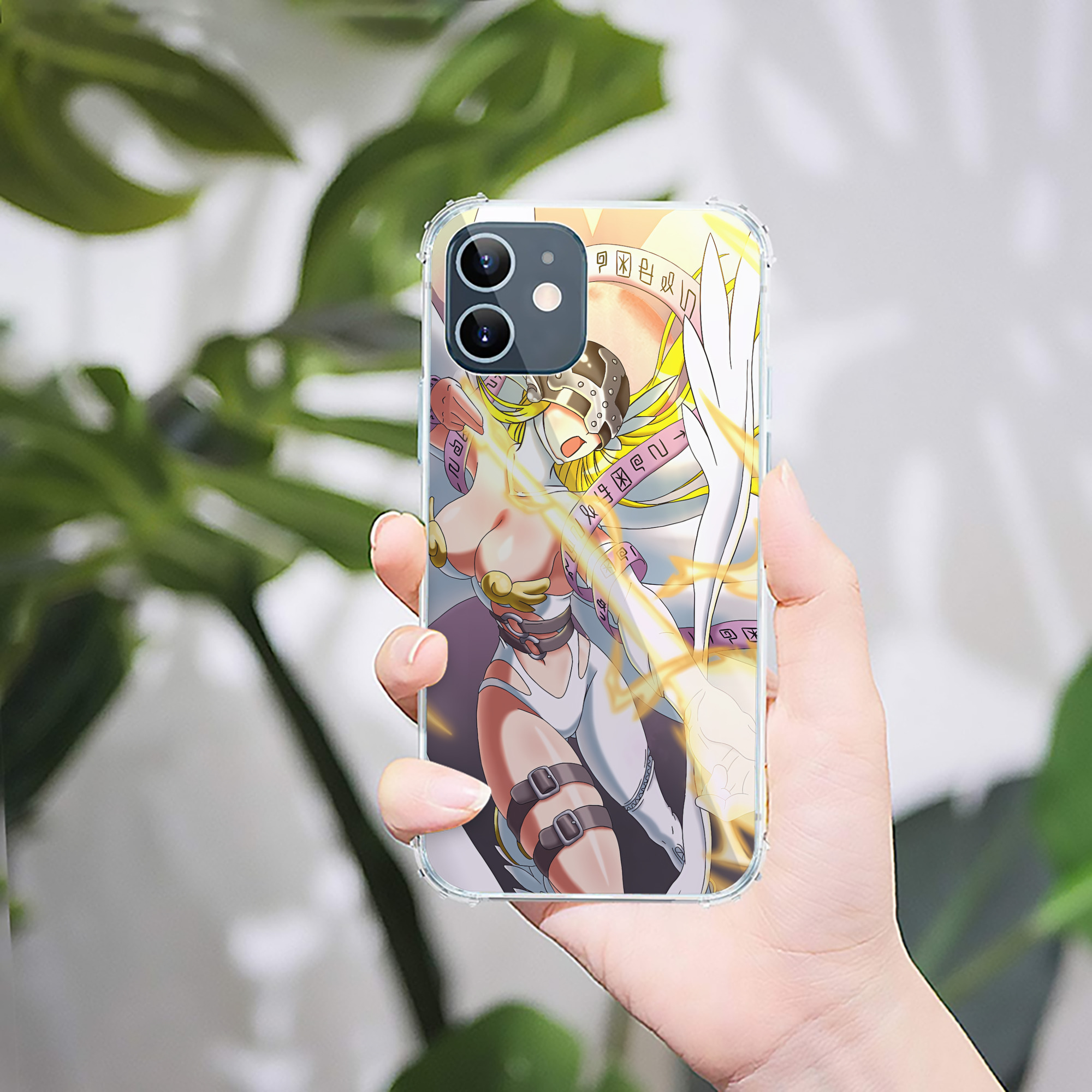 （画像用） Digimon デジタルモンスター/デジモン 【iPhone 12シリーズ対応】透明スマホケース（クリアソフトケース）